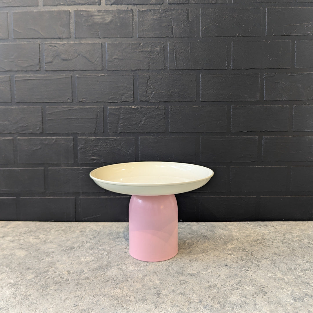 White and  Pink Cake Stand