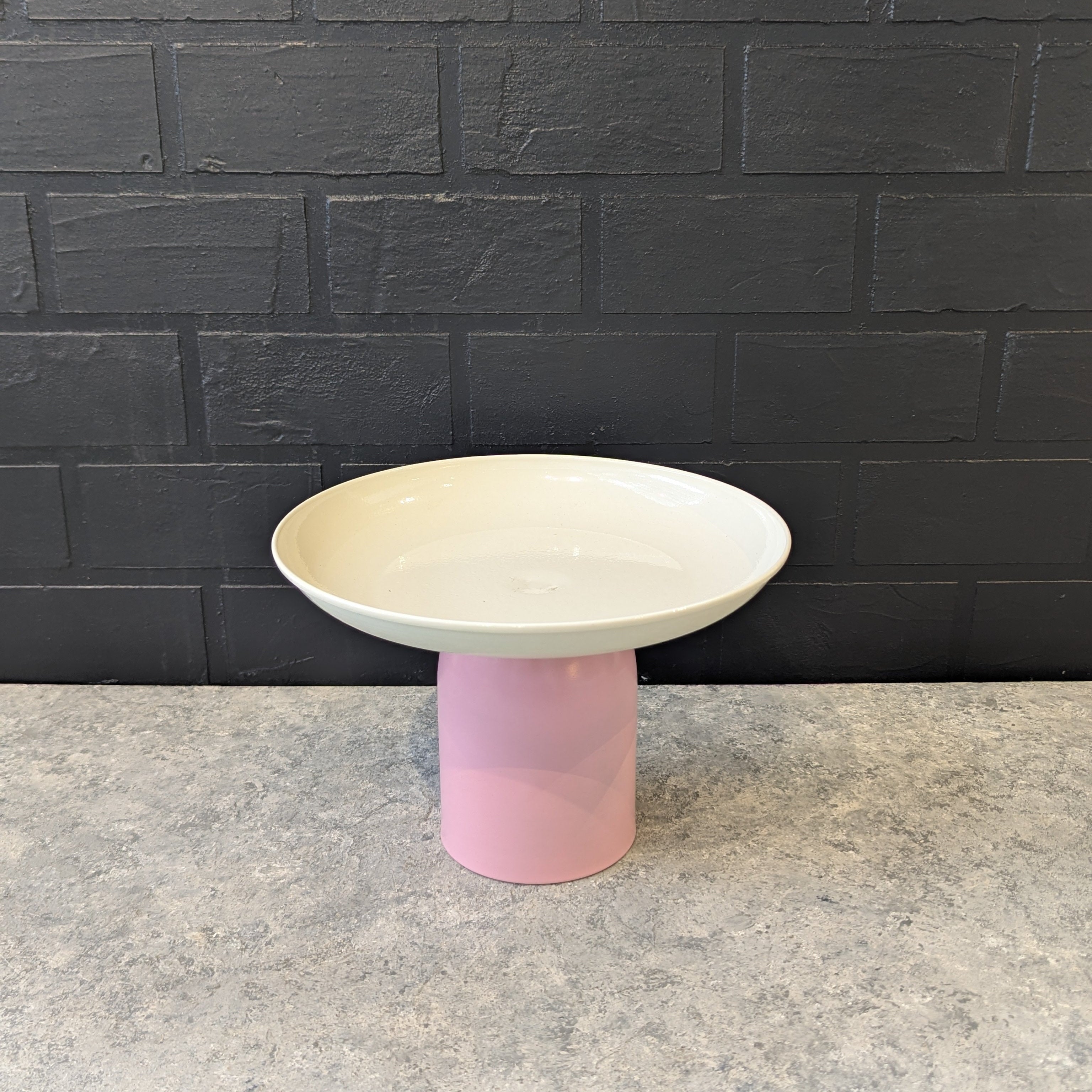 White and  Pink Cake Stand