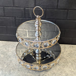 Load image into Gallery viewer, Crystal Two-Tier Stand
