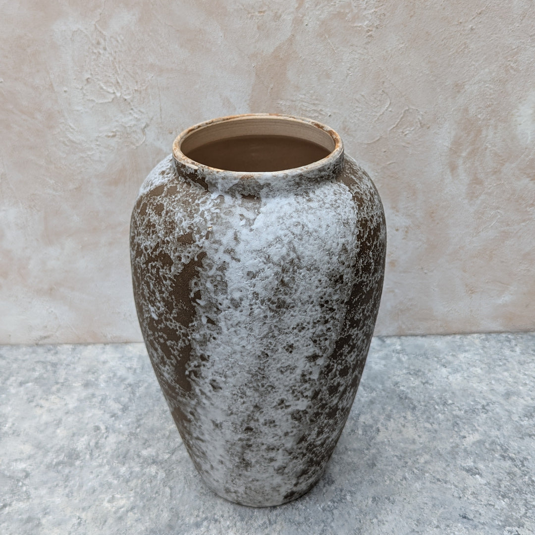 Rustic Design White Vase