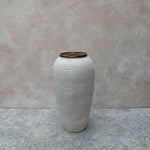 Load image into Gallery viewer, White Textured Vase
