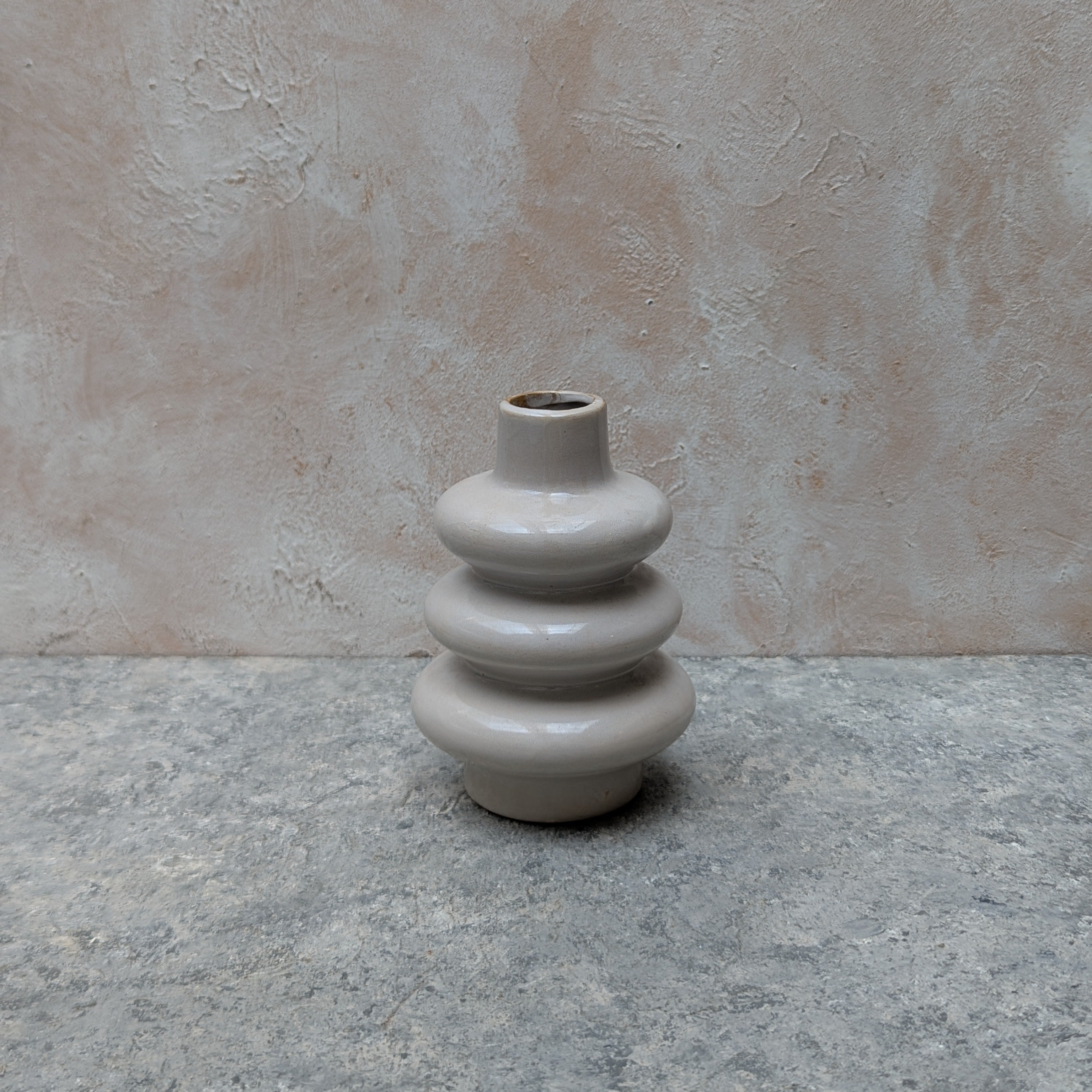 Round Ceramic Vase