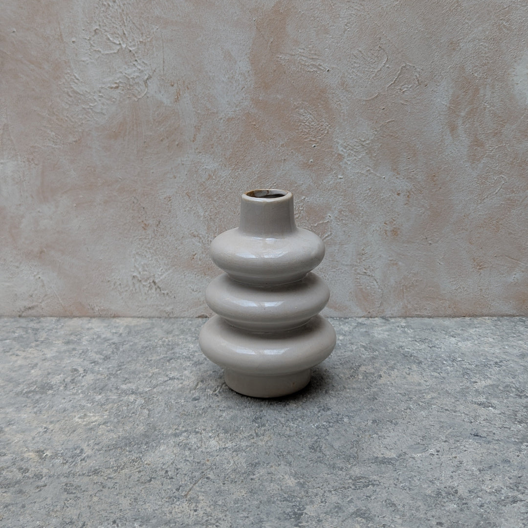 Round Ceramic Vase