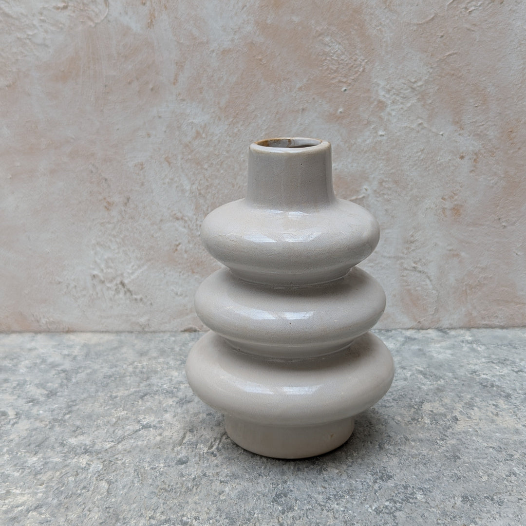 Round Ceramic Vase