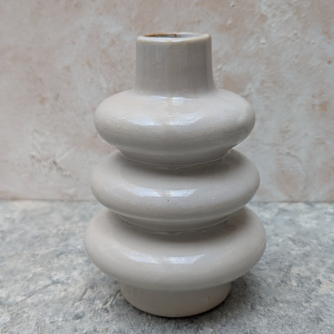 Round Ceramic Vase