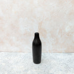 Load image into Gallery viewer, Black Bottle-Shaped Vase
