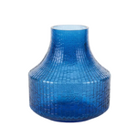 Load image into Gallery viewer, Blue Textured Vase
