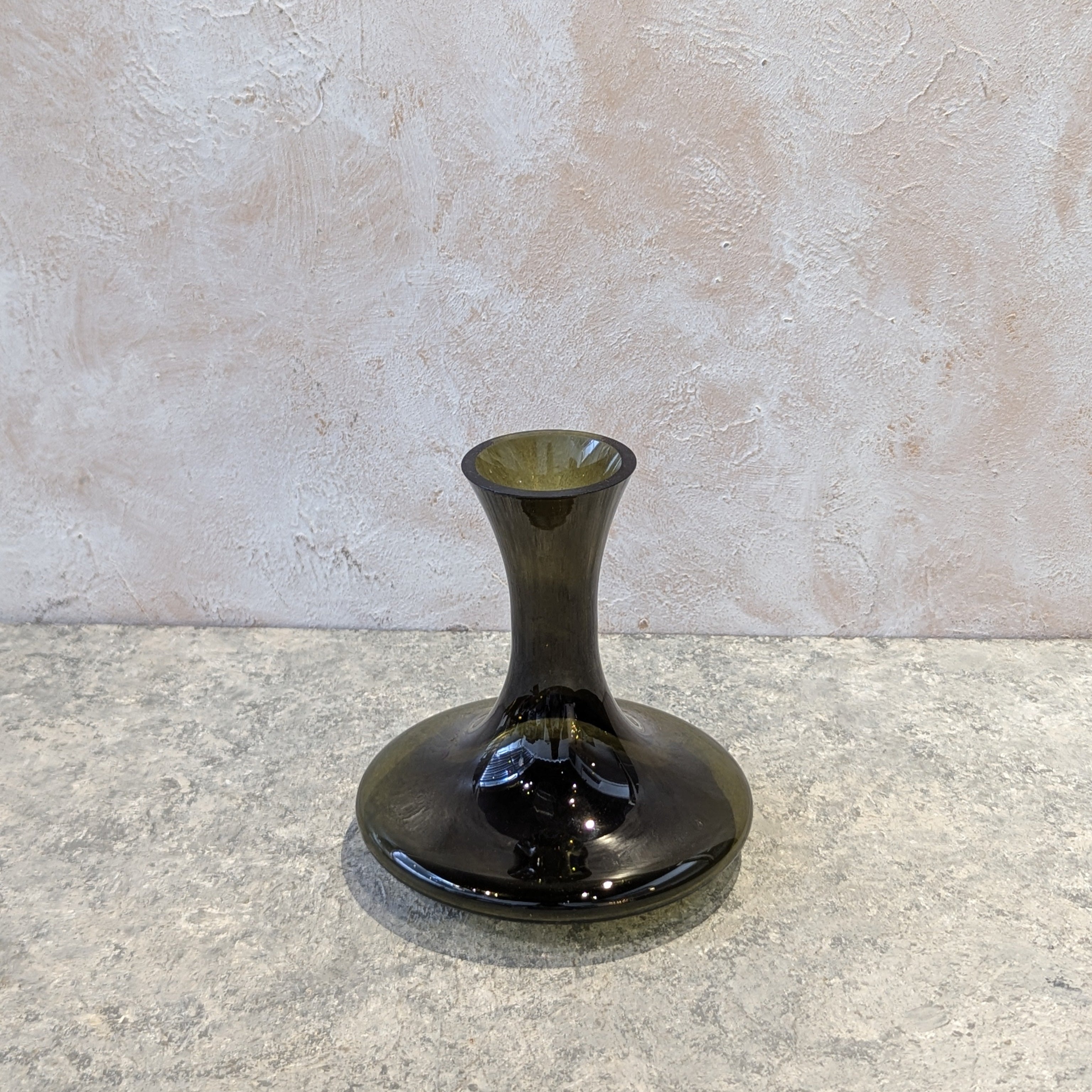 Black Glass Vase