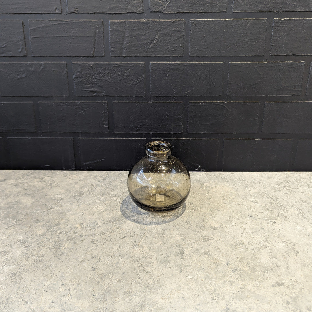 Black Glass Vase