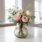 Load image into Gallery viewer, Black Glass Vase
