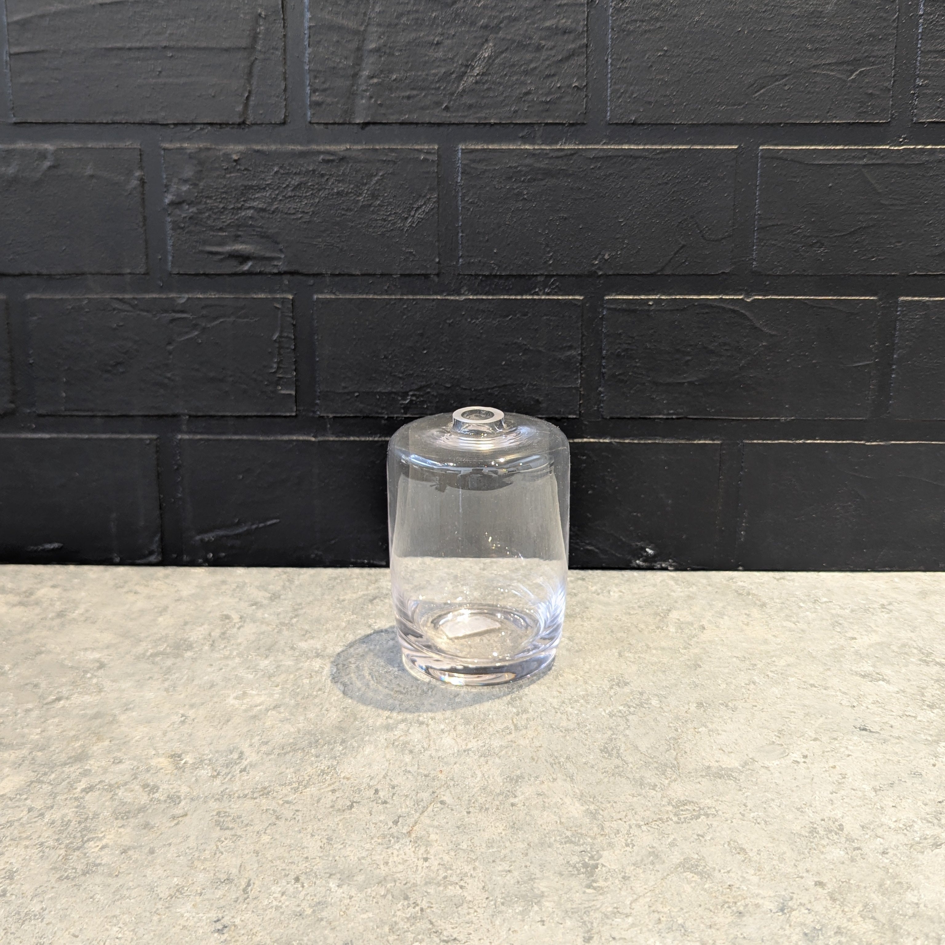 Simple Clear Glass Vase