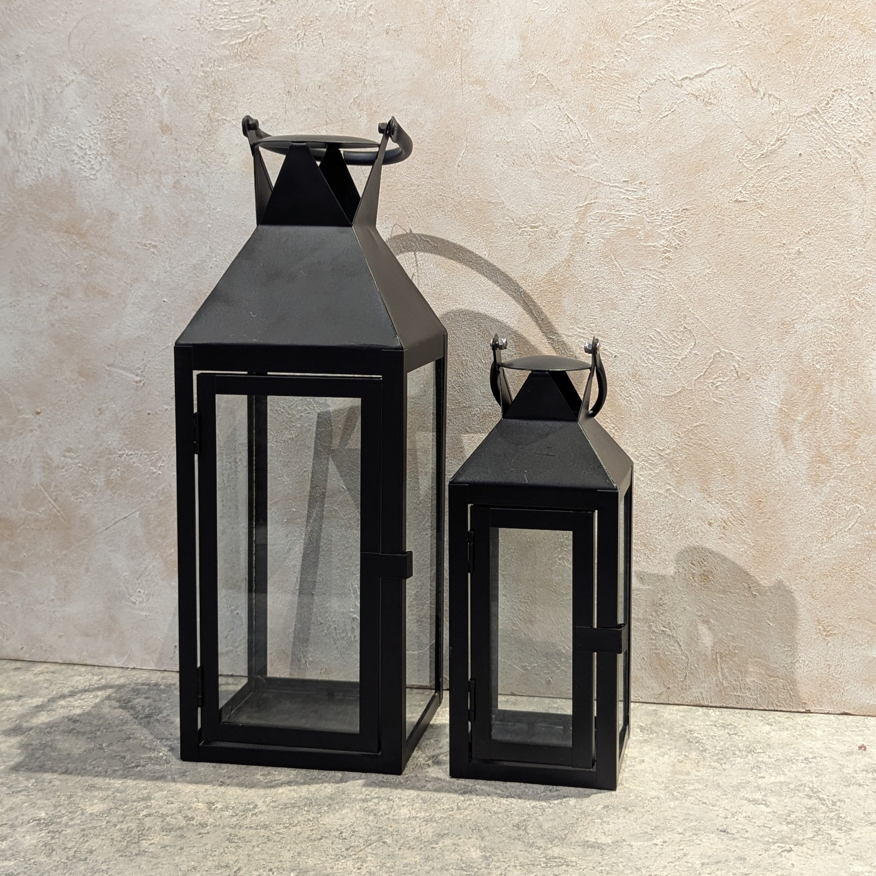 Black Metal Lantern - 312