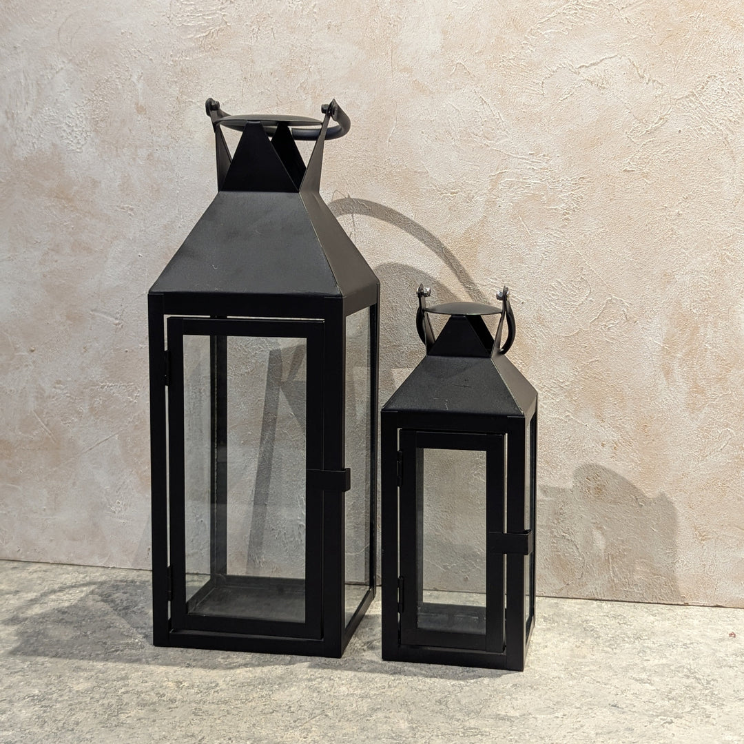 Black Metal Lantern - 312