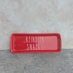 Load image into Gallery viewer, Reindeer Snacks Plate - CER031
