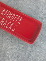 Load image into Gallery viewer, Reindeer Snacks Plate - CER031
