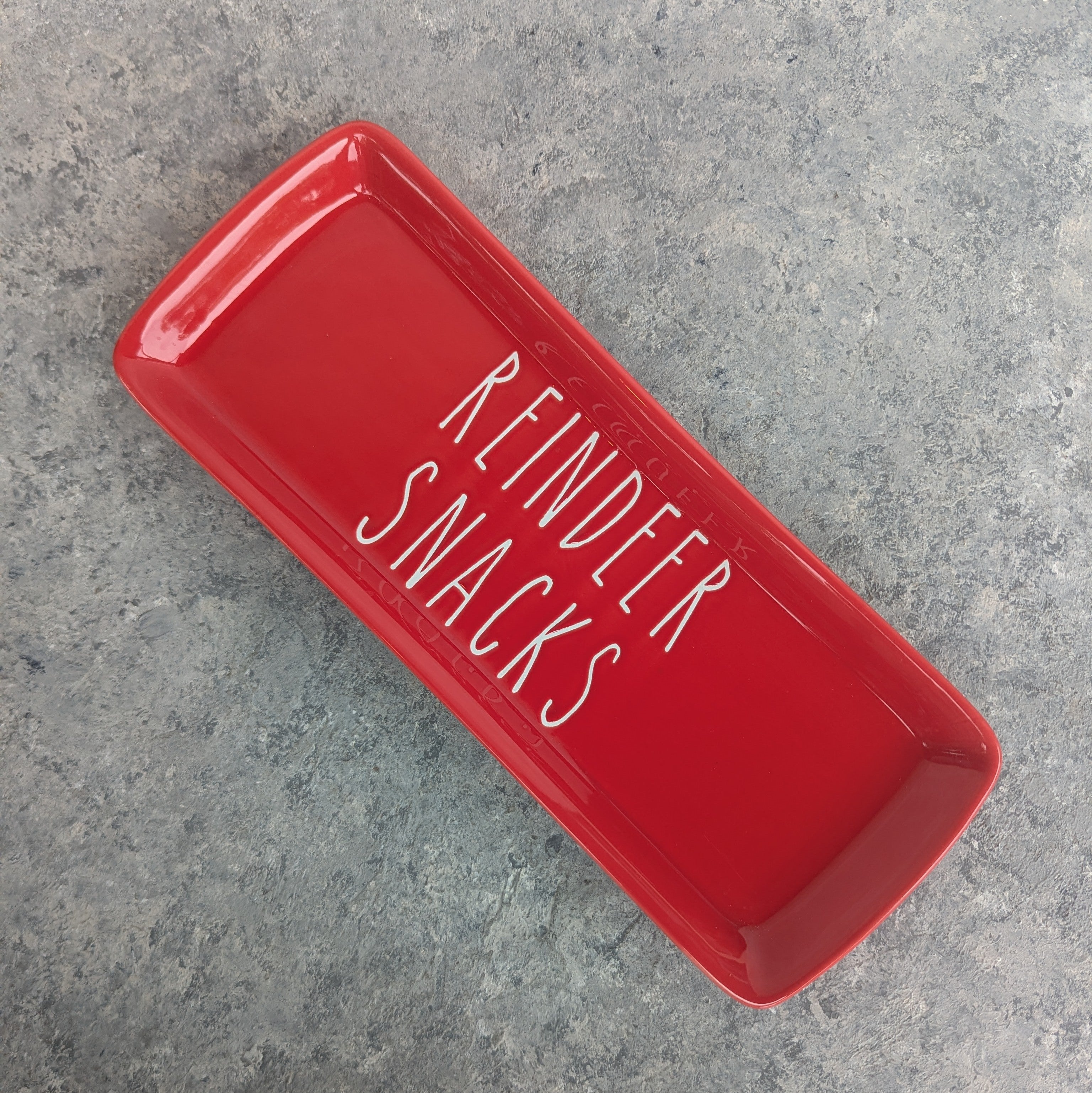 Reindeer Snacks Plate - CER031