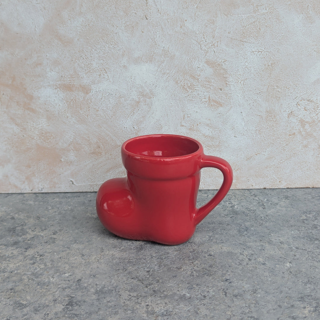 Red Boot Mug - CER029