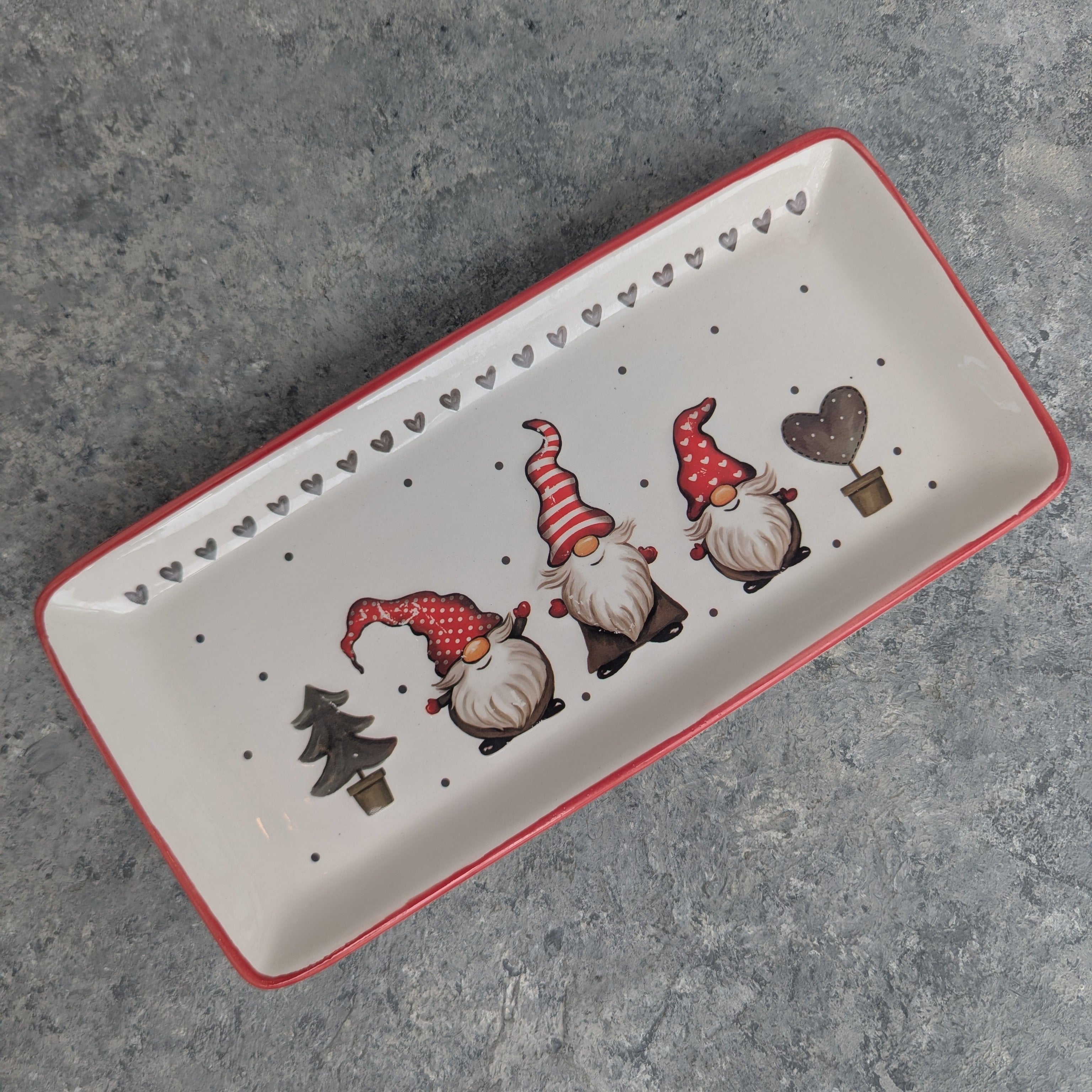 Ceramic Rectangle Plate - CER019