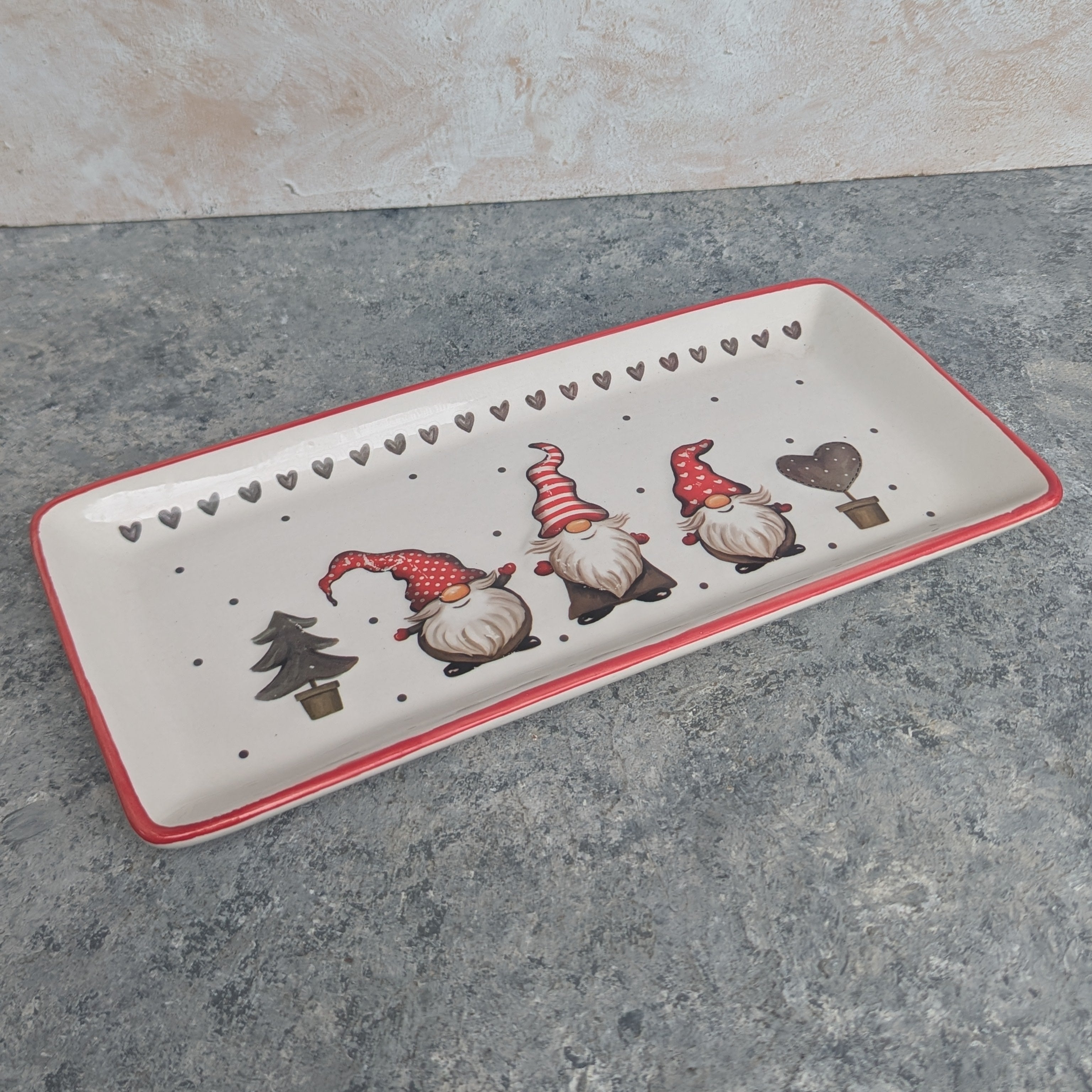 Ceramic Rectangle Plate - CER019