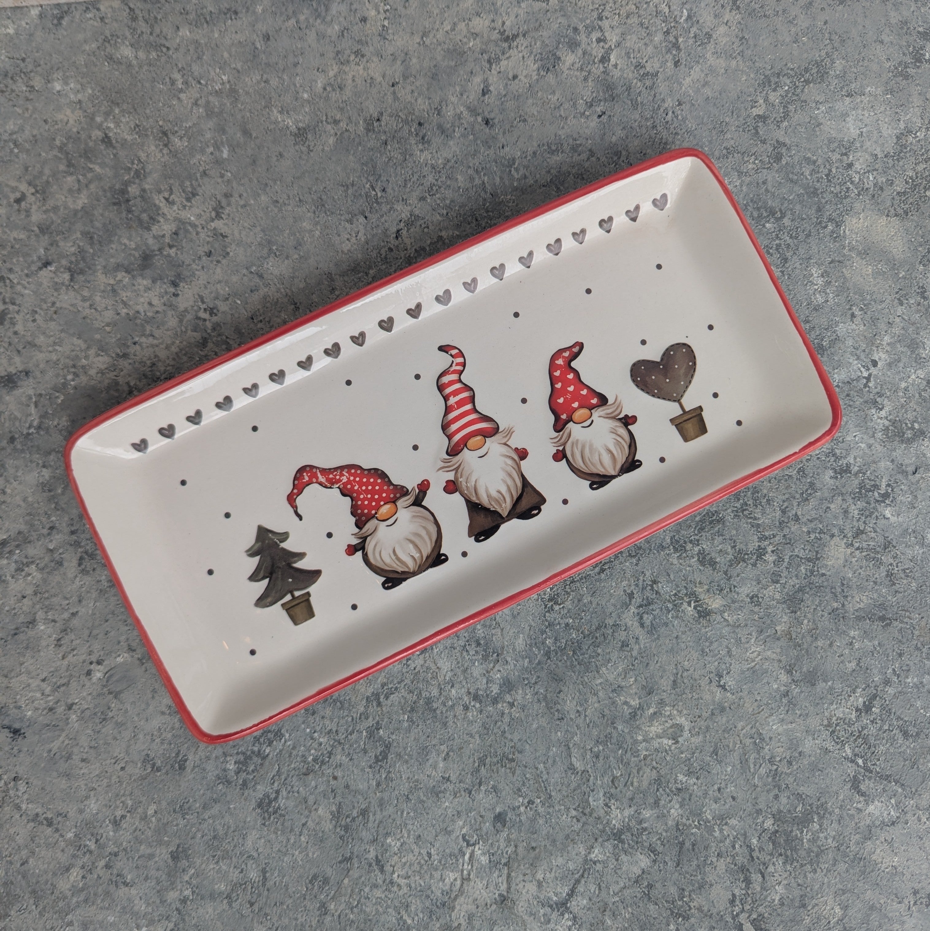 Ceramic Rectangle Plate - CER019