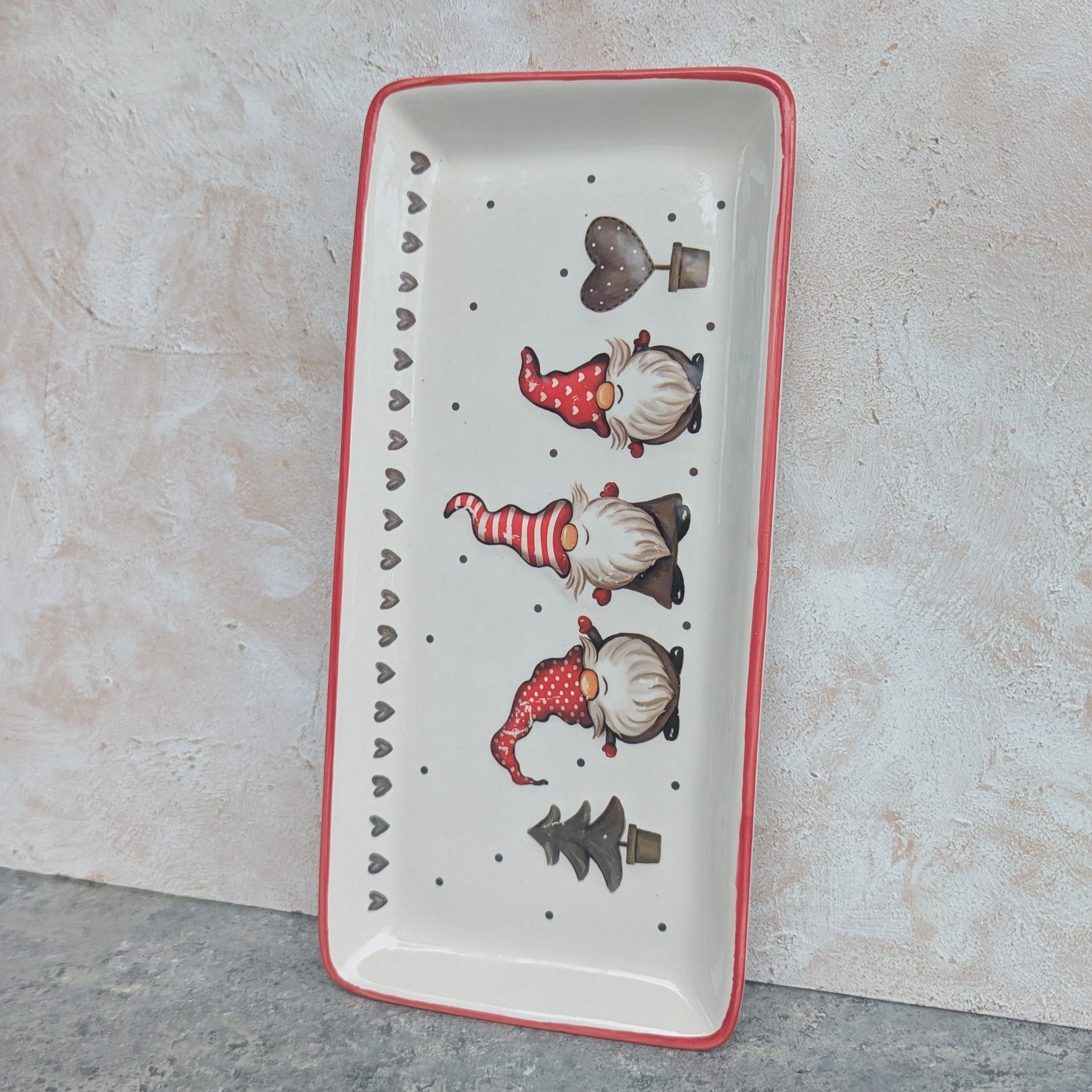 Ceramic Rectangle Plate - CER019