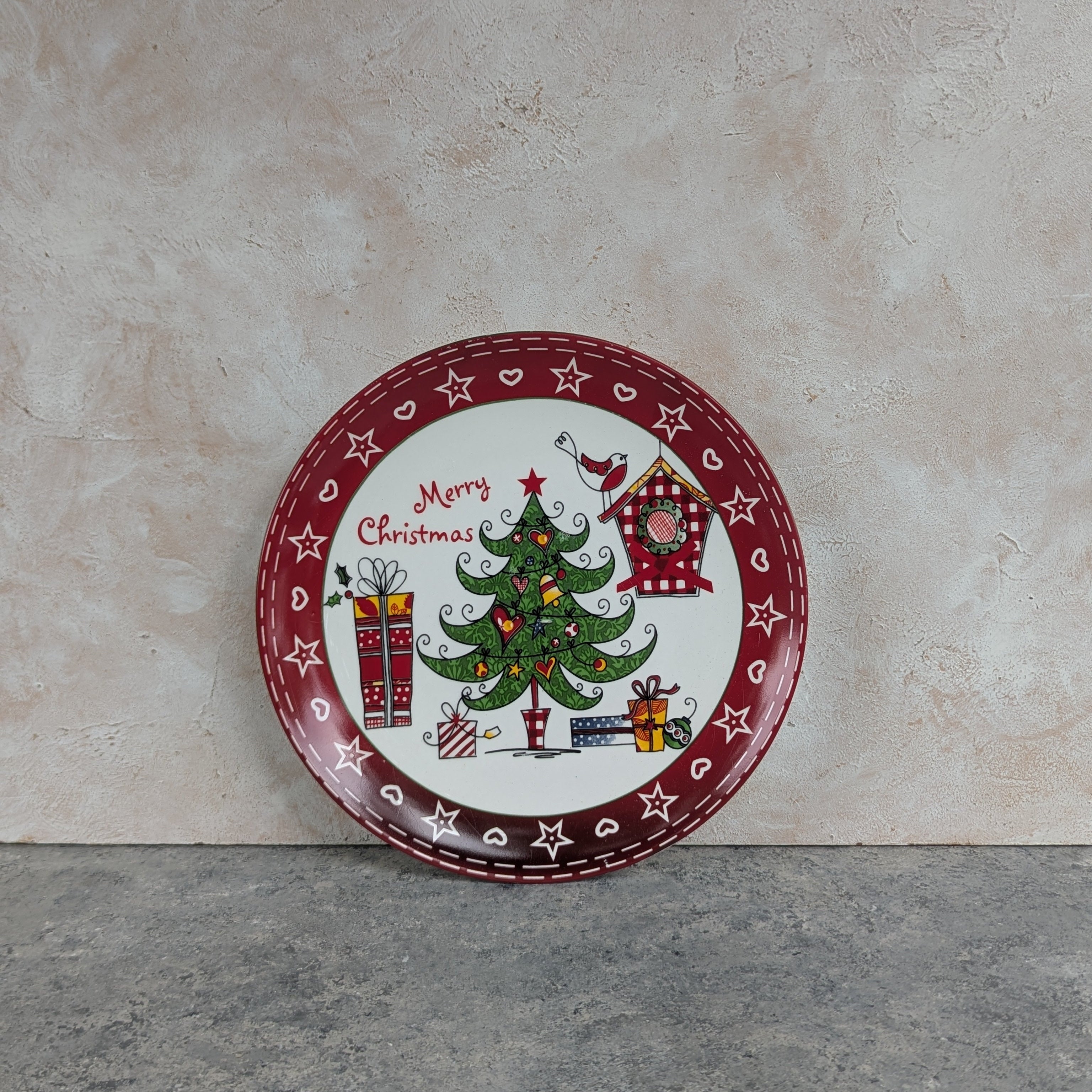 Christmas Salad Plate - CER052