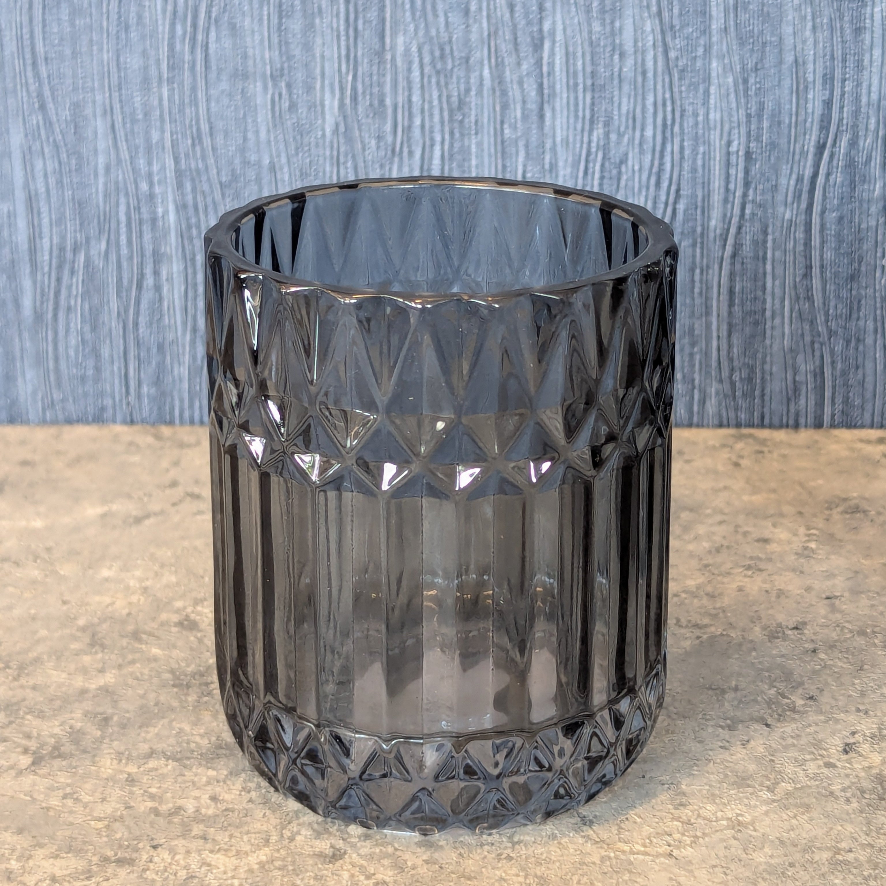 Black Glass Bathroom Holder