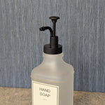 Load image into Gallery viewer, Frosted Glass Soap Dispenser
