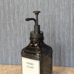 Load image into Gallery viewer, Dark Amber Glass Soap Dispenser
