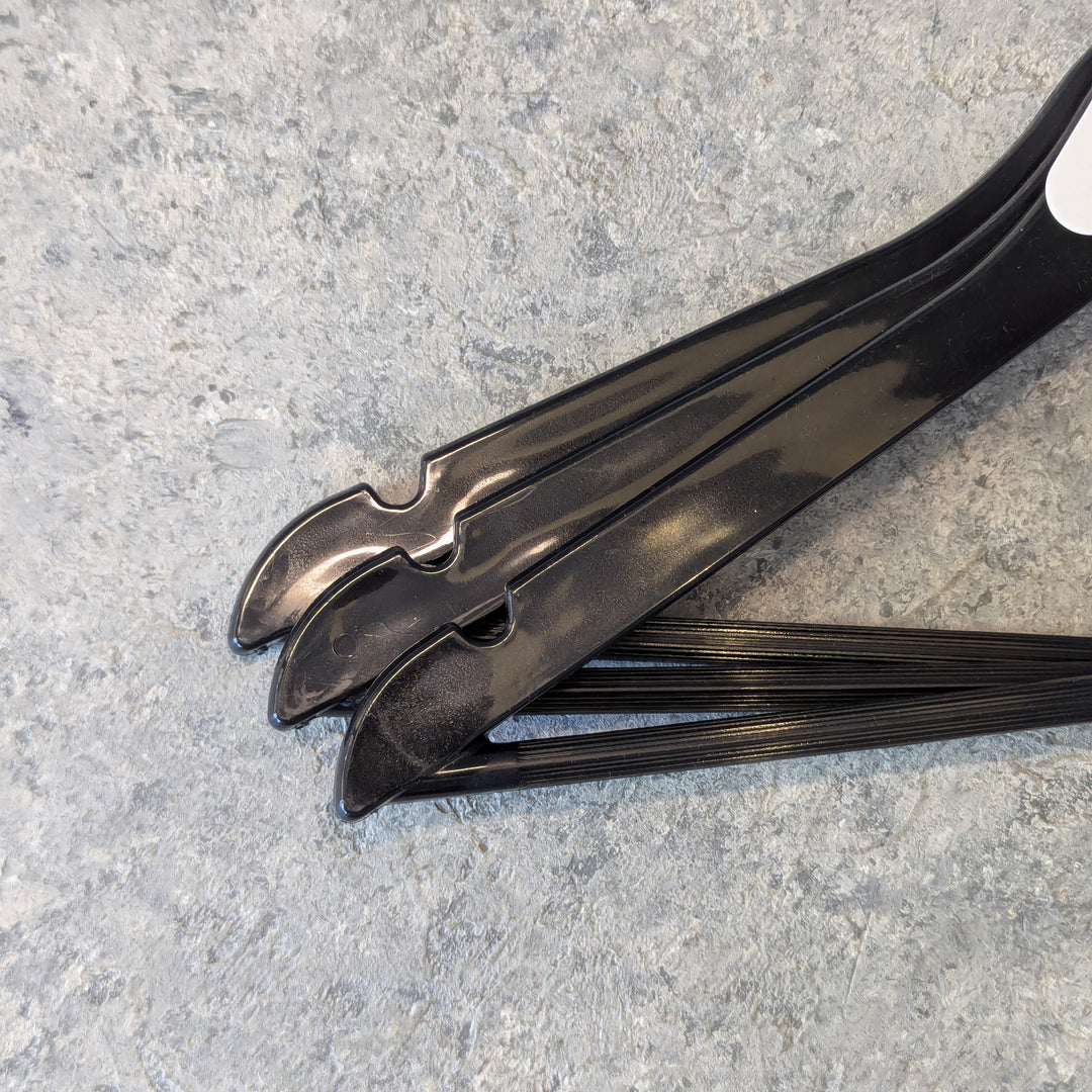 3-Piece Hanger Set white/black