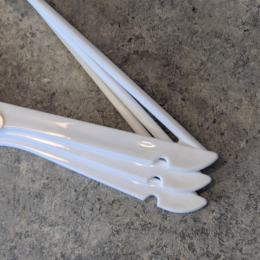 3-Piece Hanger Set white/black