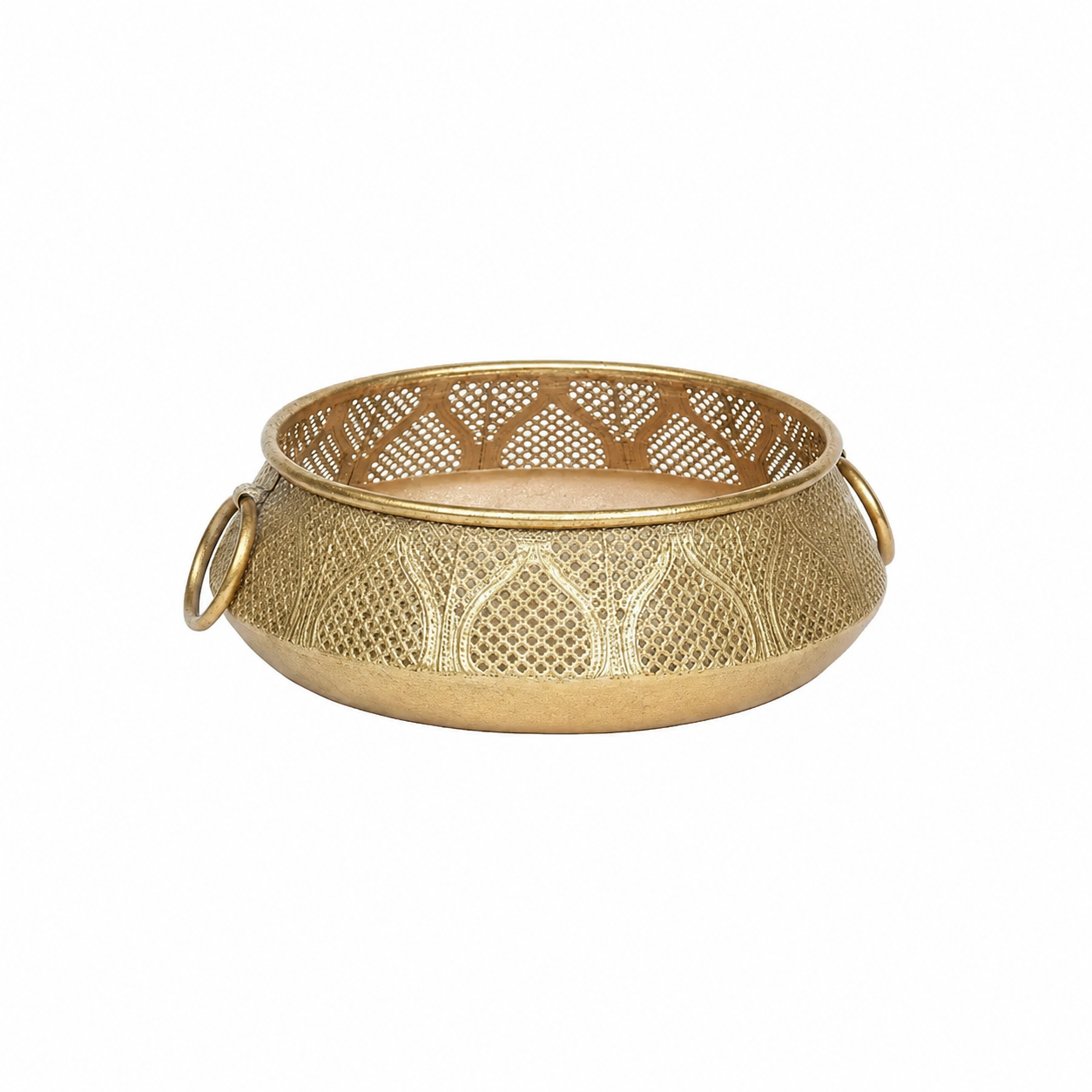 Rustic Lattice Design Bowl