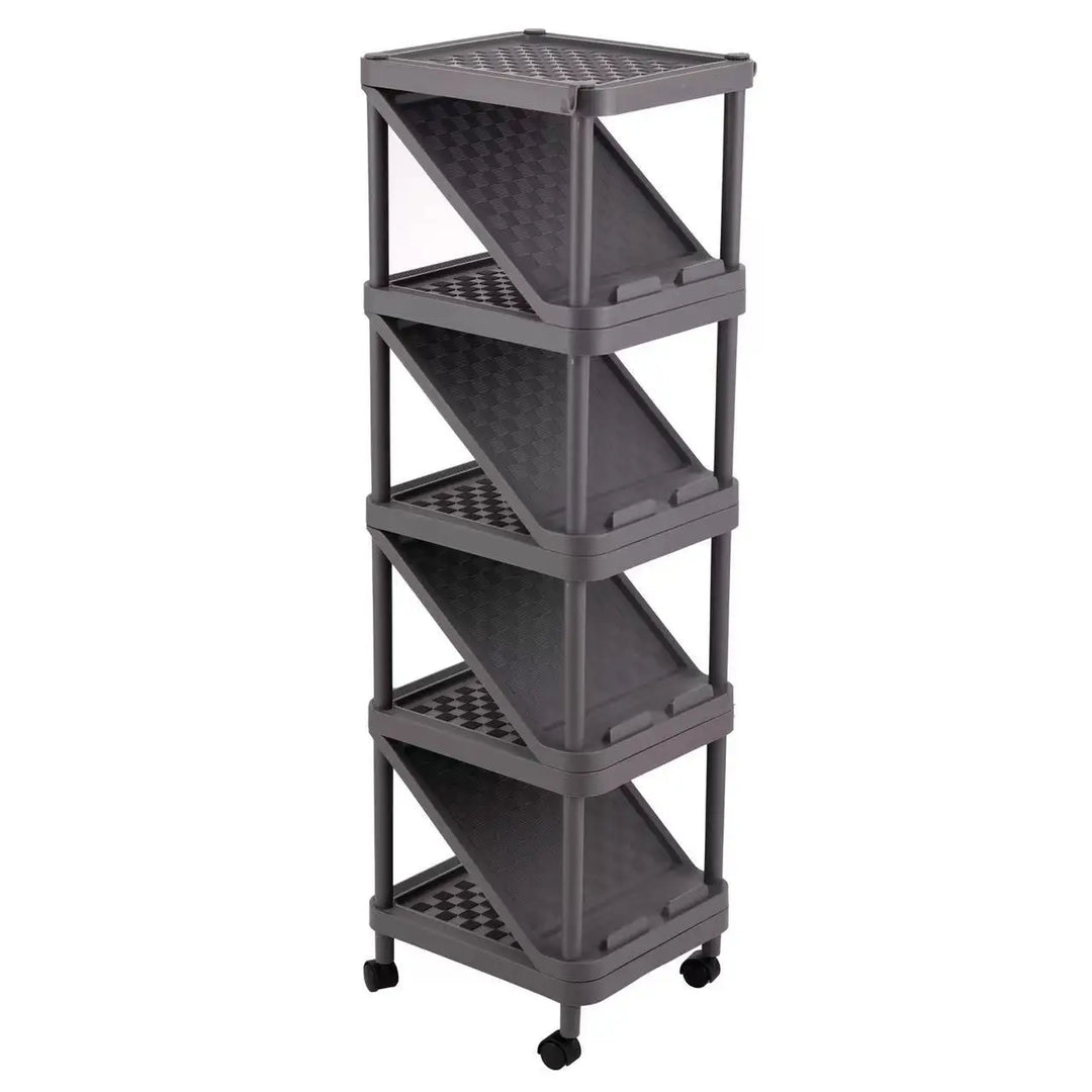 Grey Shoe Trolley Rack