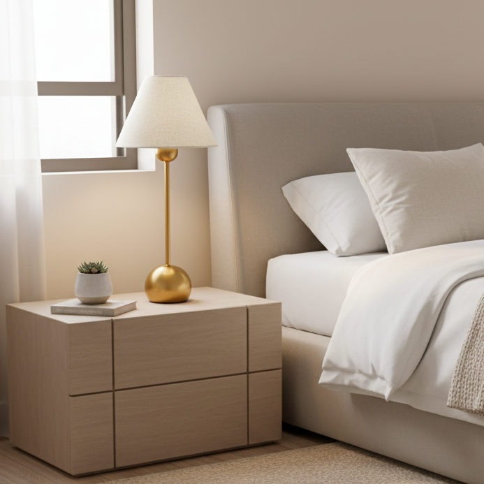 Gold Table Lamp