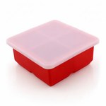 Load image into Gallery viewer, 4 Frames Ice Cube Tray With Lid

