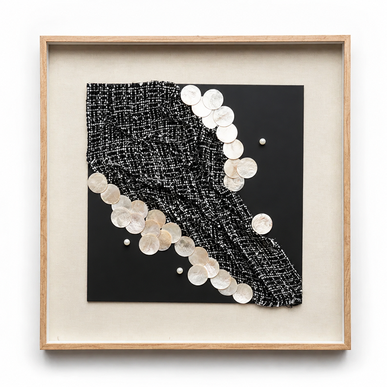 Shell Cascade Wall Art