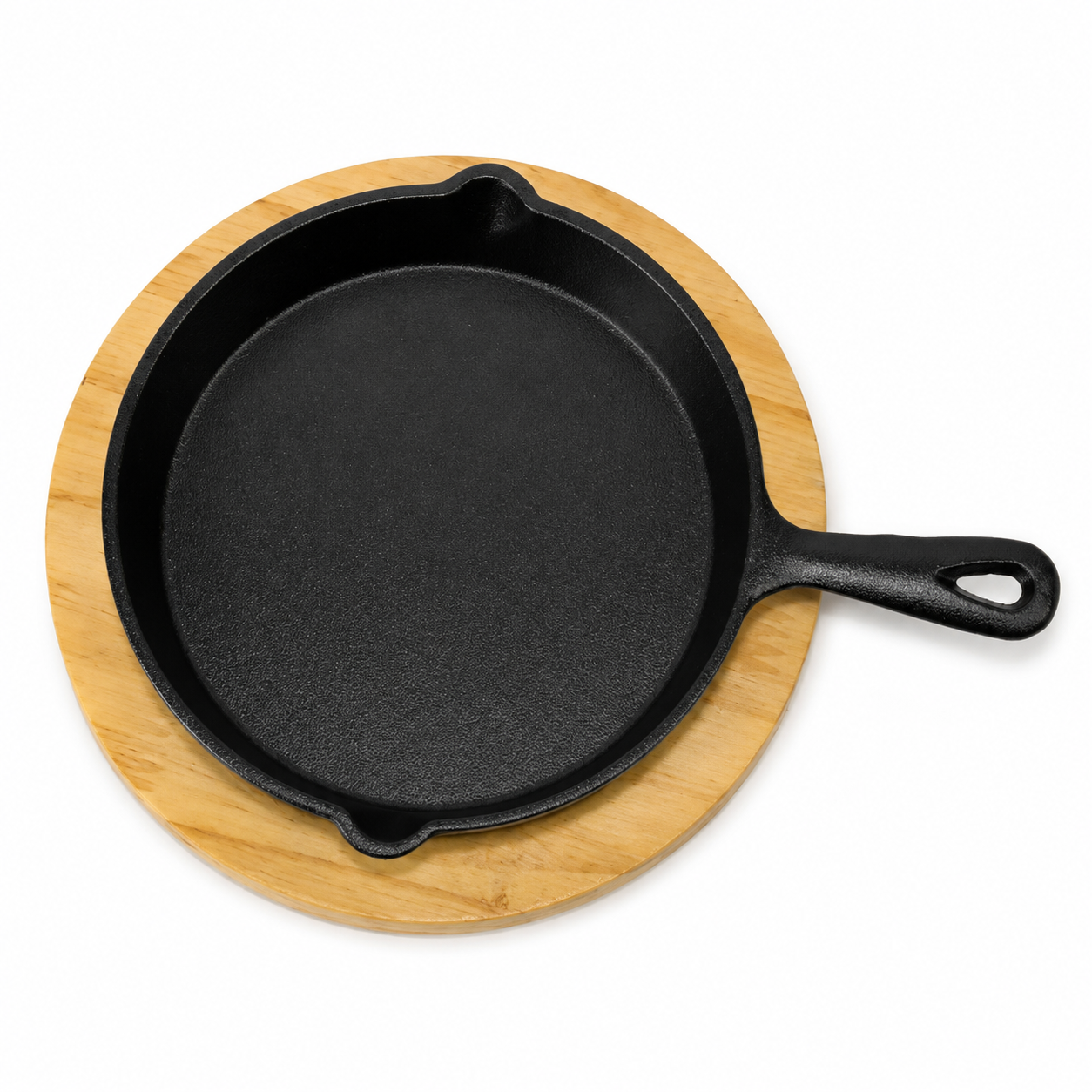 Hot Plate With Wood Base