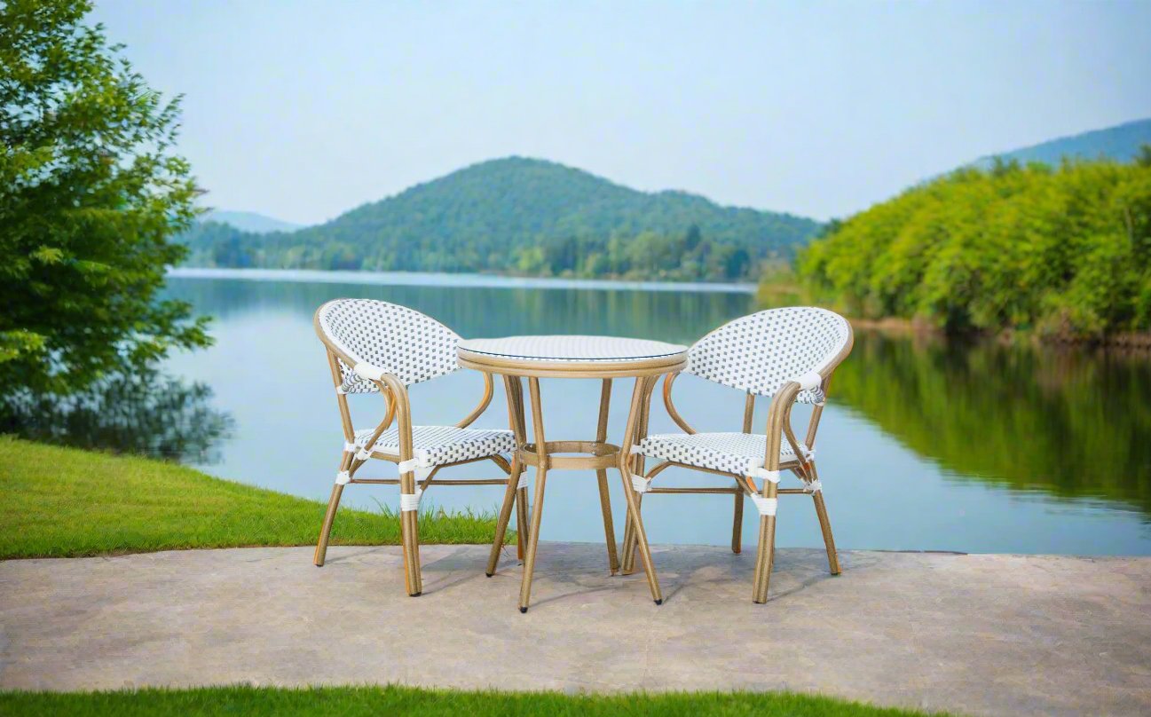 Starbucks White Outdoor Chair Set