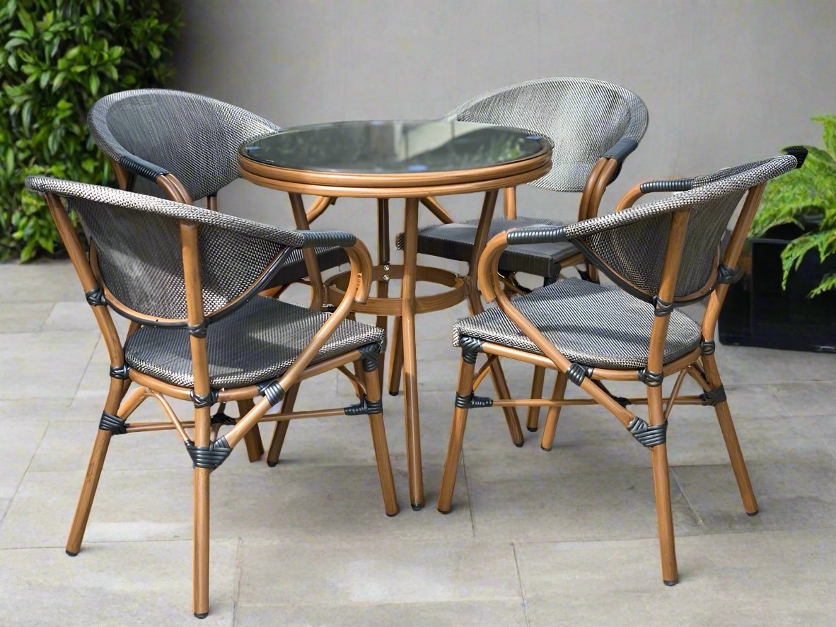 Starbucks Outdoor Dark Chair Set