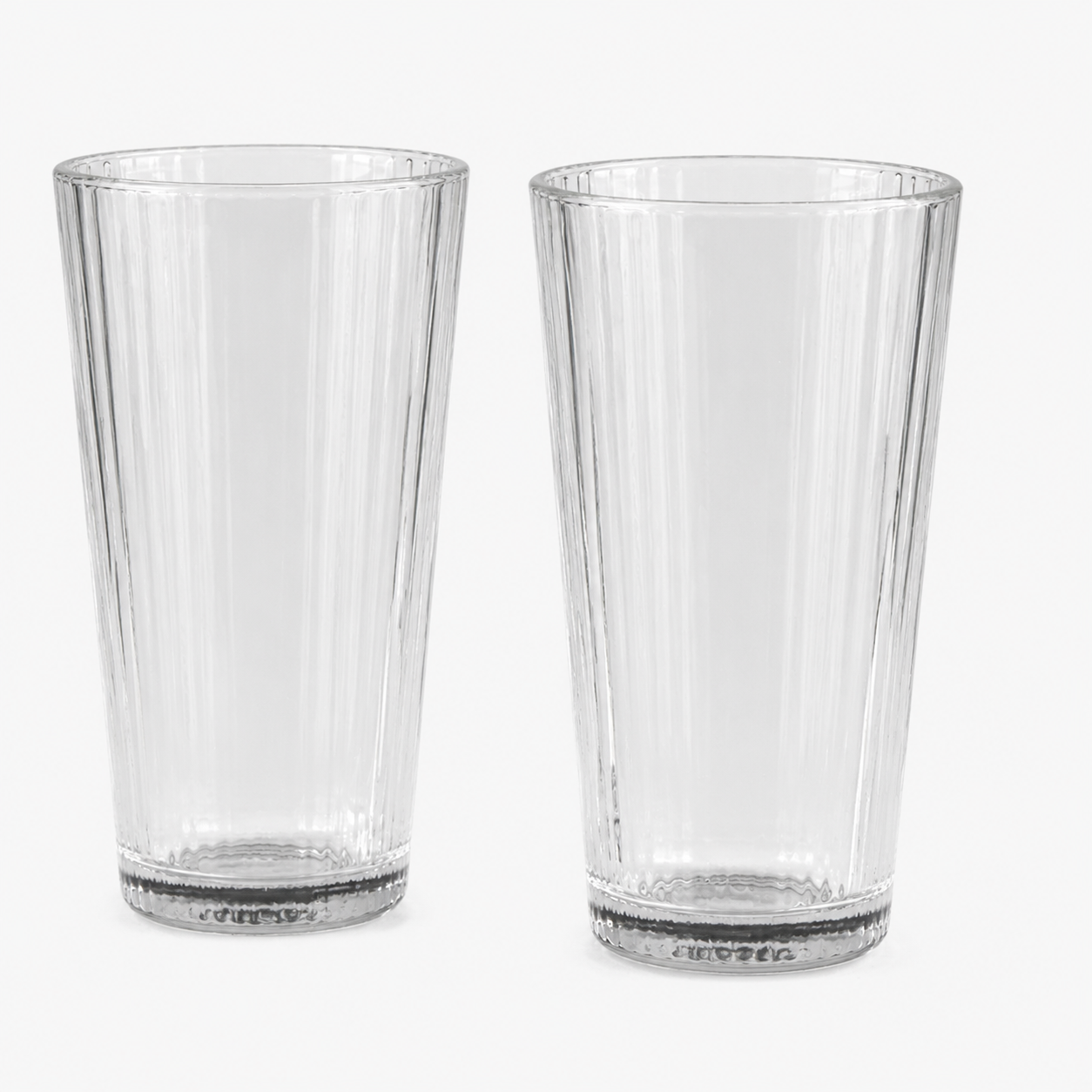 Striped Drinking Glass