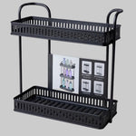 Load image into Gallery viewer, 2 Layer Black Rectangle Hanging Rack
