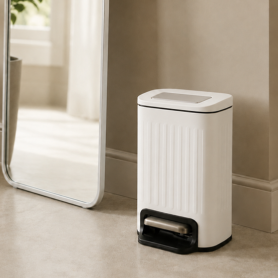 Textured Pedal Bin 6L