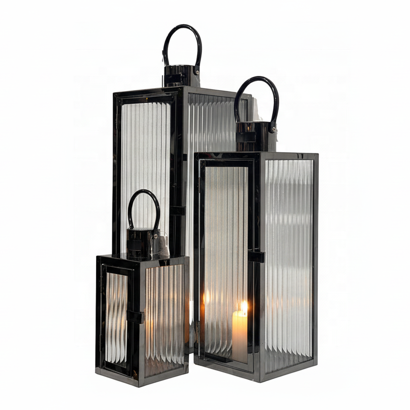 Black Lantern Decorative Lamp