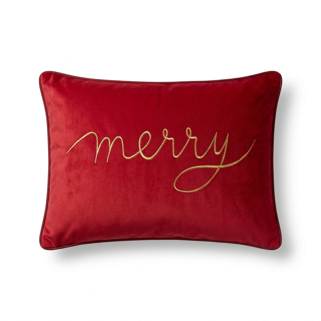 Evergreen Merry Cushion Cover