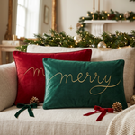 Load image into Gallery viewer, Evergreen Merry Cushion Cover
