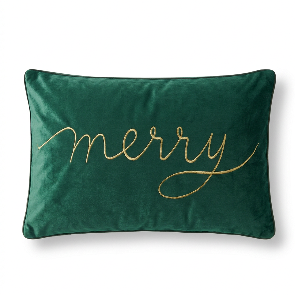 Evergreen Merry Cushion Cover