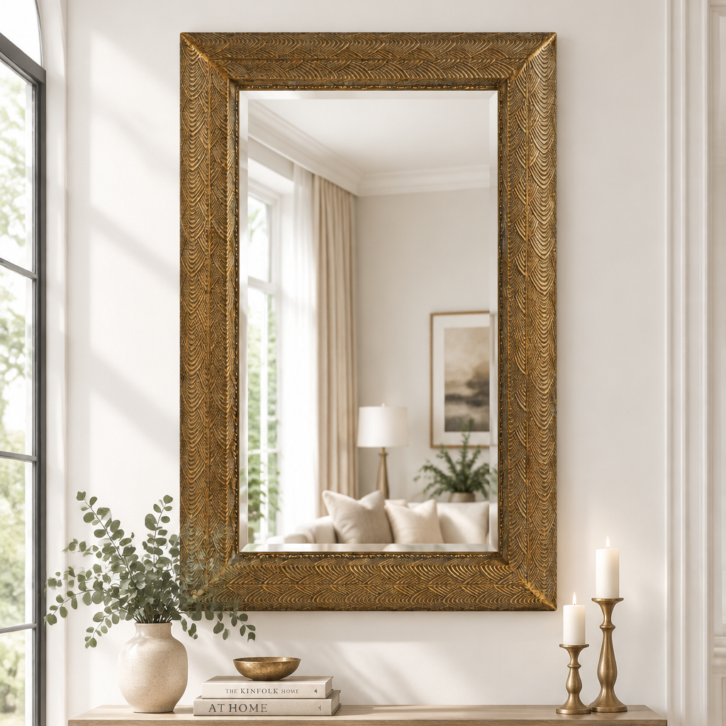 Gold Wall Mirror