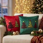 Load image into Gallery viewer, Crimson Forest Cushion Cover
