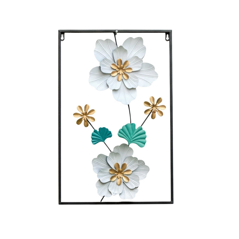 Rectangle Flower Wall Art