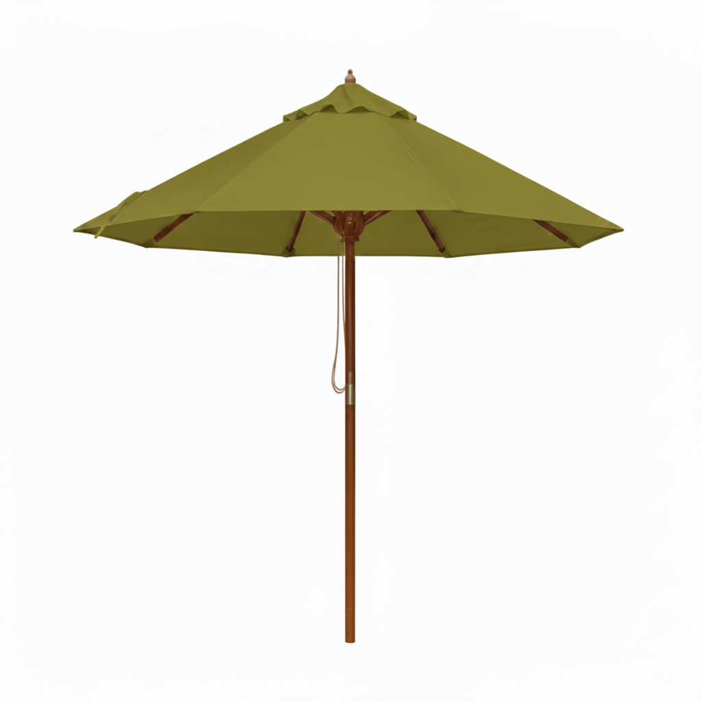 Teak Outdoor Umbrella
